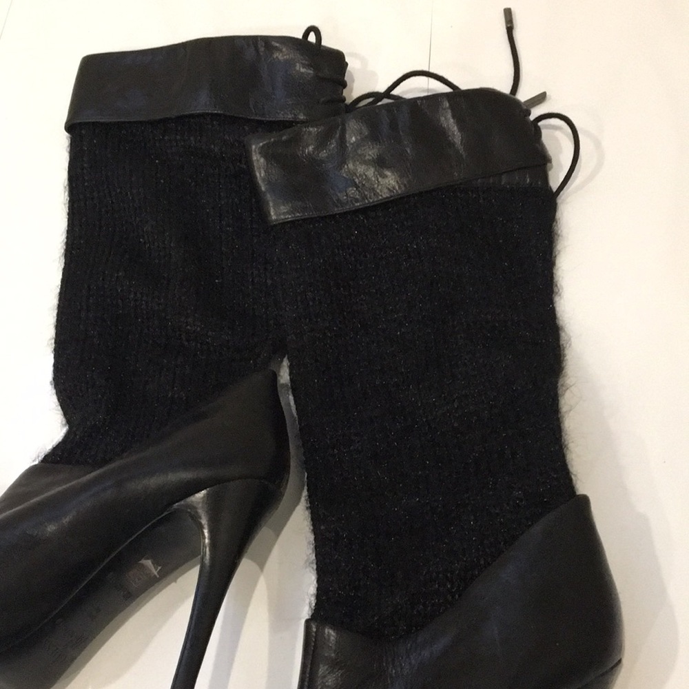 🌸 SALE Guess by MARCIANO High Knit sock-like boot - Picture 3 of 12
